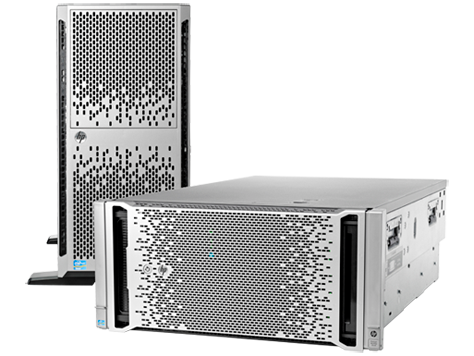 Servidor formato torre de la marca HP